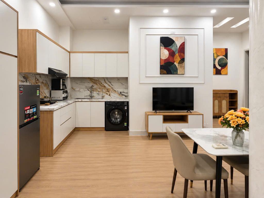 Студия — Hà Quang 2, Phước Long, аренда квартиры SUNVIET