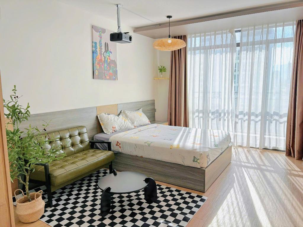 Студия — Hùng Vương, Lộc Thọ, аренда квартиры SUNVIET