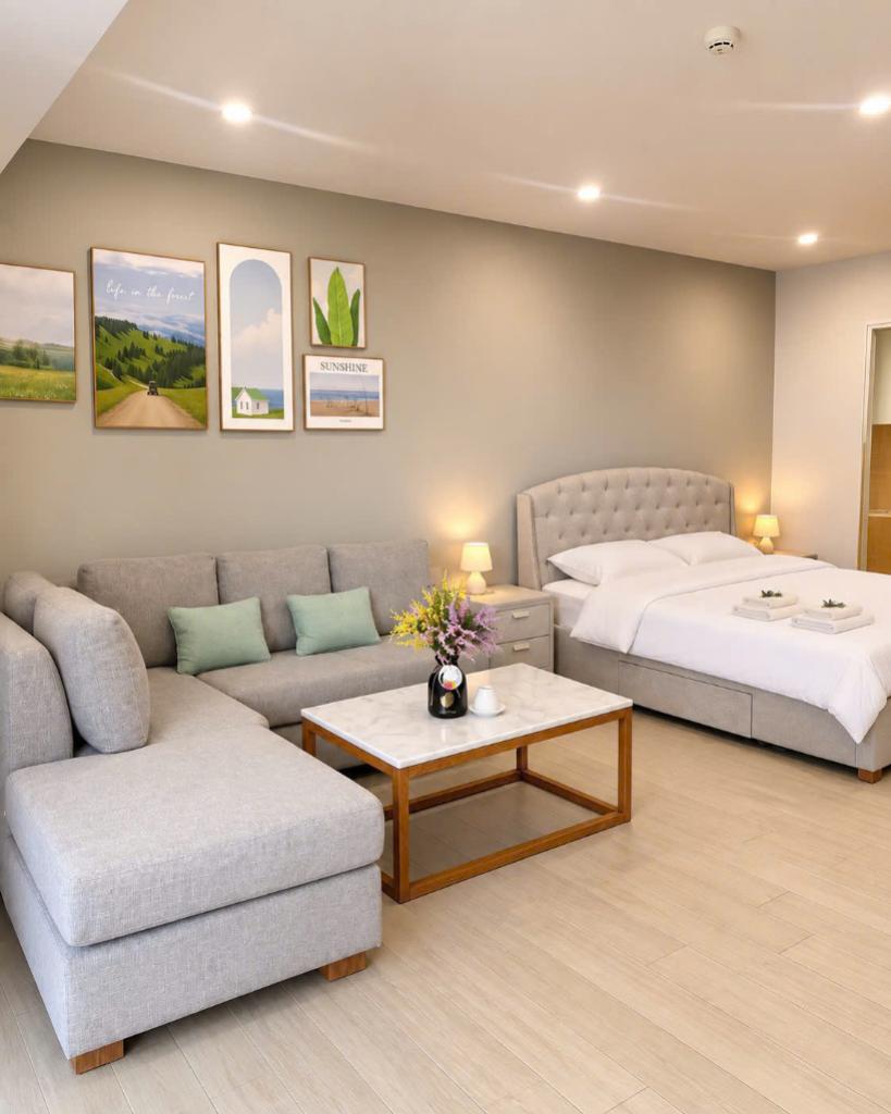 Студия — Gold Coast, Lộc Thọ, аренда квартиры SUNVIET
