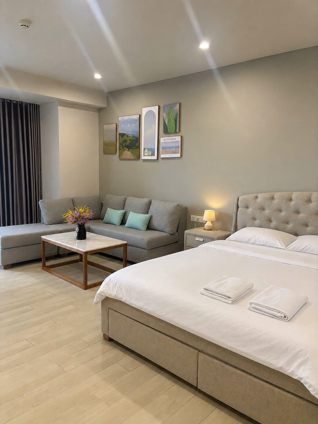 Студия — Gold Coast, Lộc Thọ, аренда квартиры SUNVIET