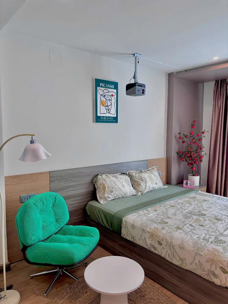 Студия — Đường Hùng Vương, Lộc Thọ, аренда квартиры SUNVIET