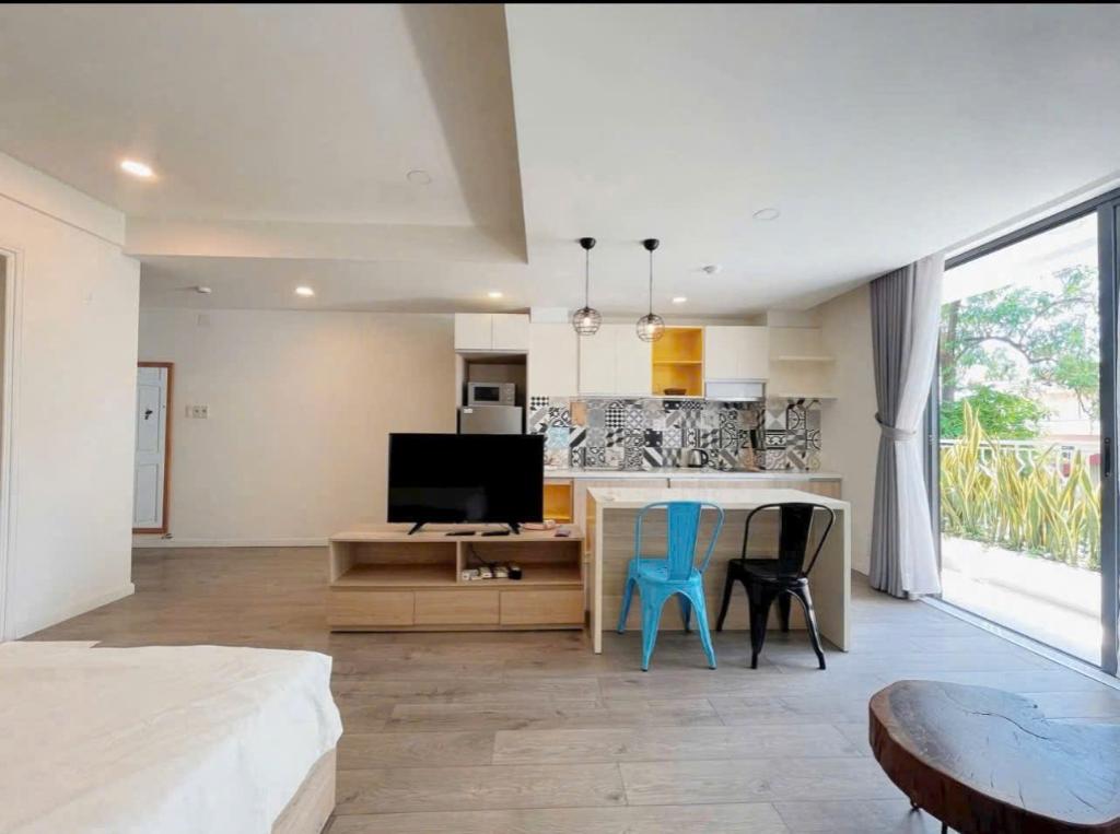 Студия — Trần Phú, Lộc Thọ, аренда квартиры SUNVIET