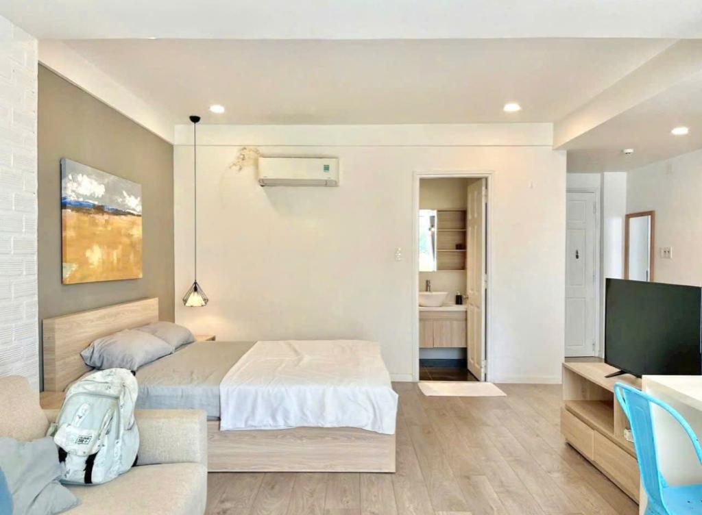 Студия — Trần Phú, Lộc Thọ, аренда квартиры SUNVIET
