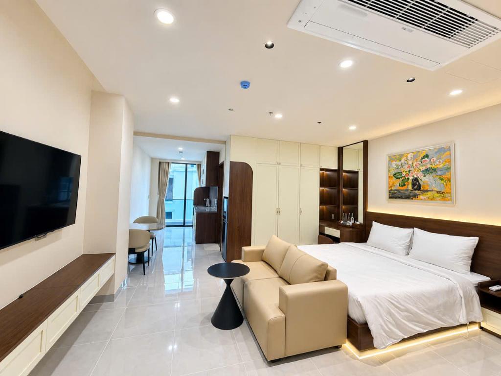 Квартира · 1 спальня — Đường Trần Phú, Lộc Thọ, аренда квартиры SUNVIET